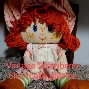 Vintage Strawberry Shortcake plushies